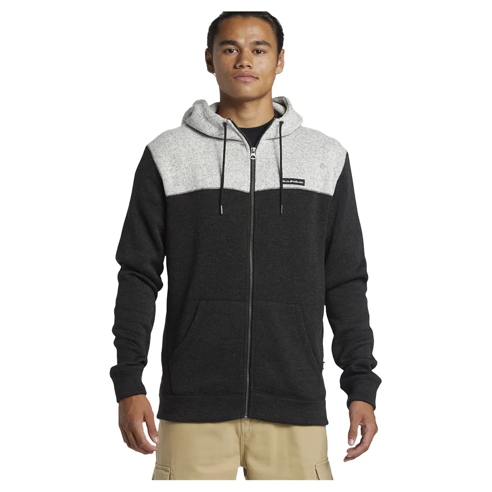 

Толстовка Quiksilver Keller Block full zip, серый