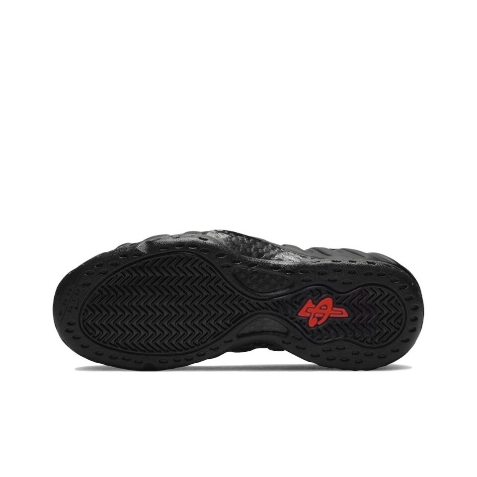 Кроссовки Nike Foamposite One Vintage Basketball Shoes Men Mid-top Black/Red, черный — фото 2