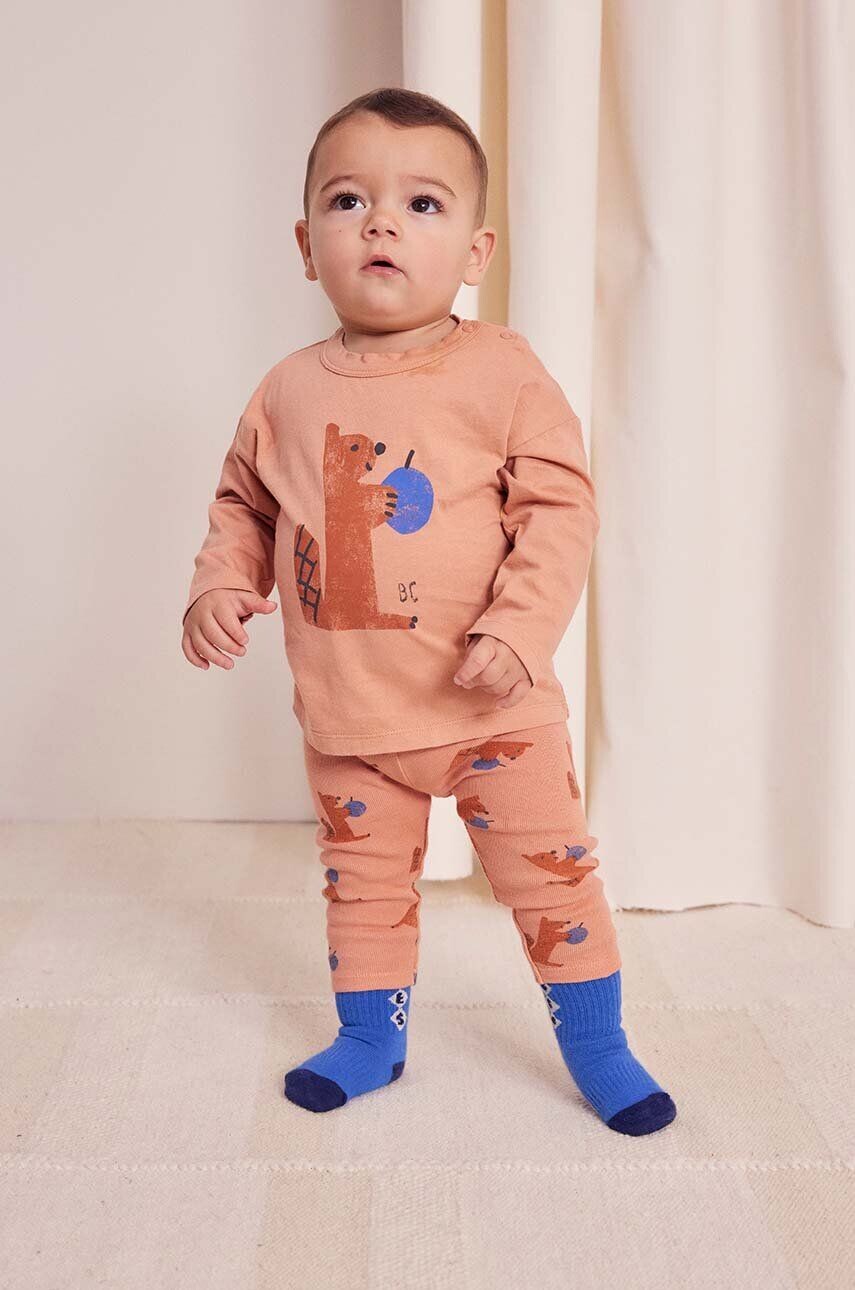 

Детские леггинсы Bobo Choses Hungry Squirrel, оранжевый