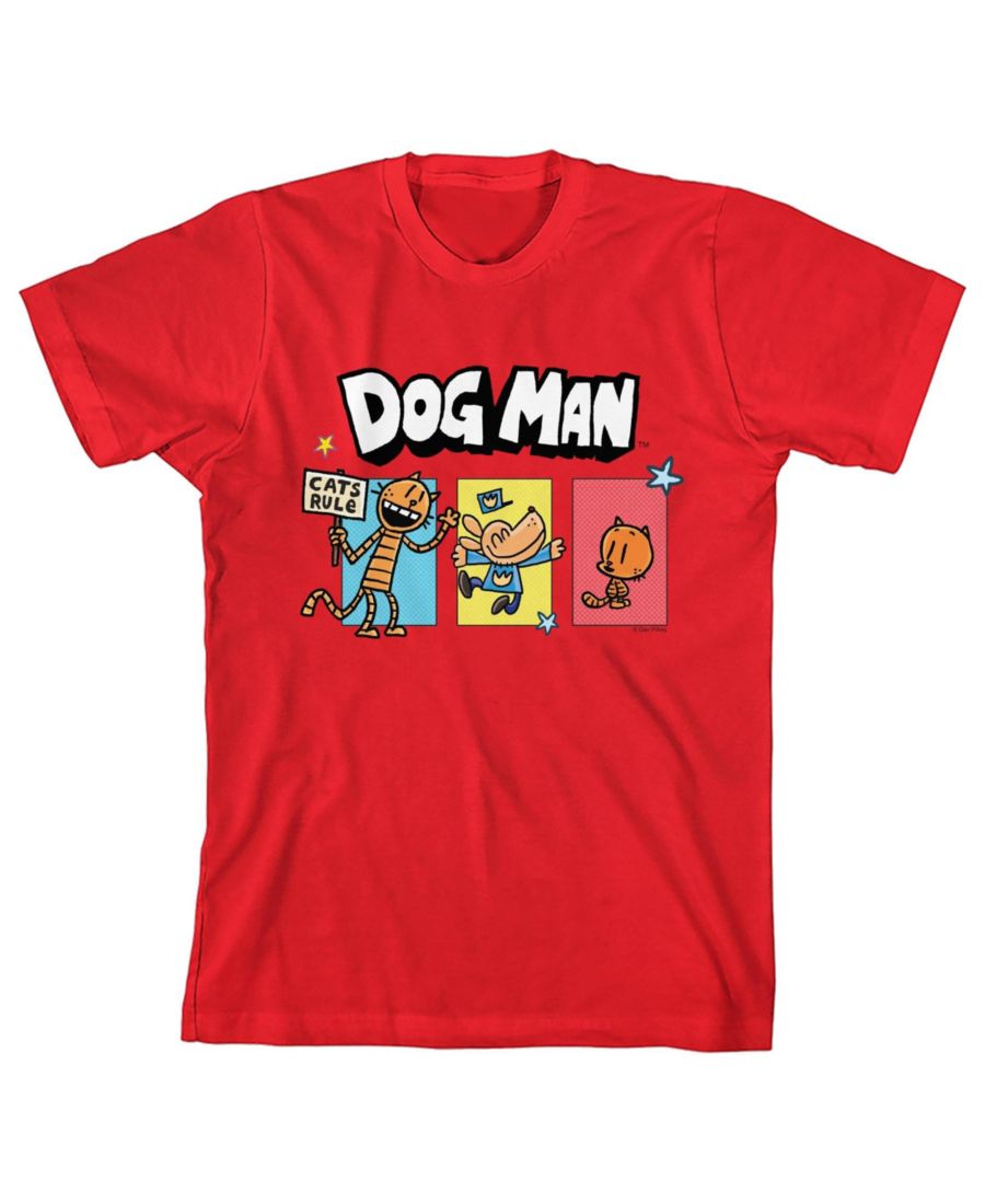 

Детская красная футболка с коротким рукавом "Boys With Petey And Lil' Petey" - размер XL Dog Man, Red, Красный, Детская красная футболка с коротким рукавом "Boys With Petey And Lil' Petey" - размер XL Dog Man, Red