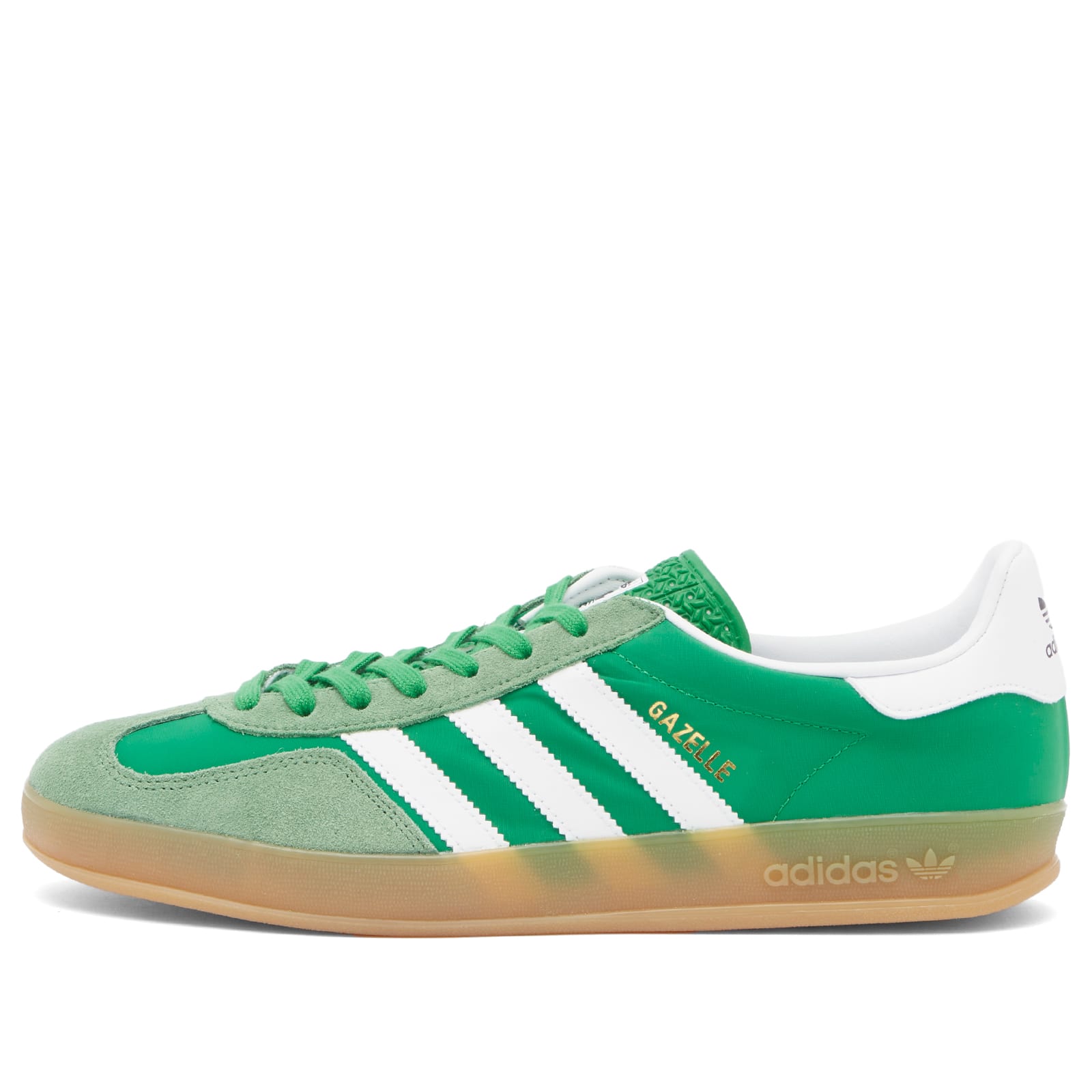 

Кроссовки Adidas Gazelle Indoor, цвет Green,White & Hazy Green