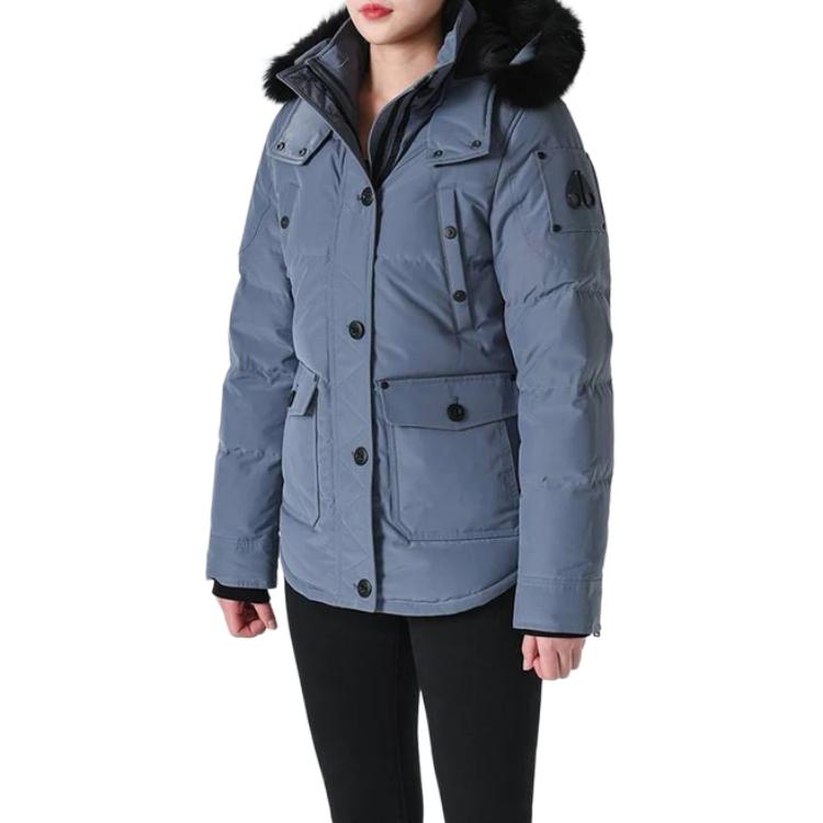 

Moose Knuckles Куртка женская синяя, Blue