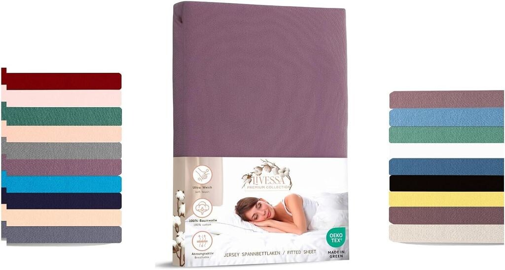 

Простыня трикотажная приталенная 140х220 см 100% хлопок пастельный сиреневый livessa, Фиолетовый, Простыня трикотажная приталенная 140х220 см 100% хлопок пастельный сиреневый livessa