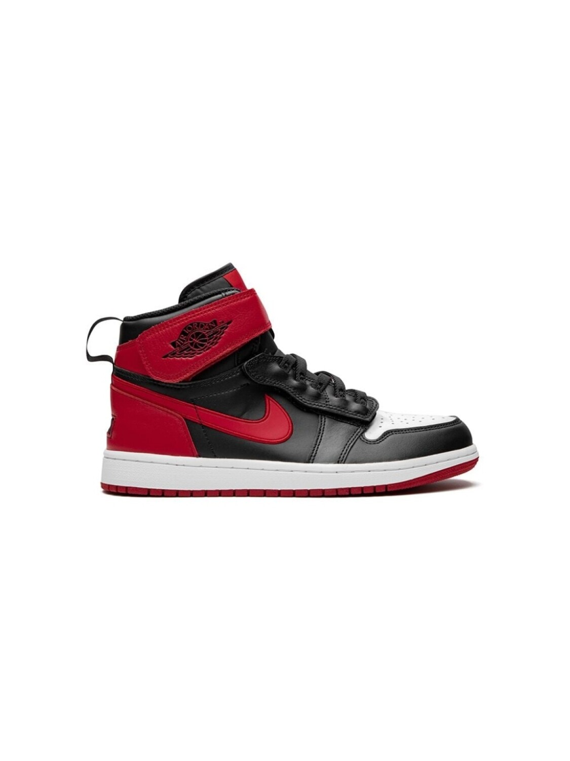 

Jordan кроссовки Air Jordan 1 Hi Flyease Bred White Toe, черный