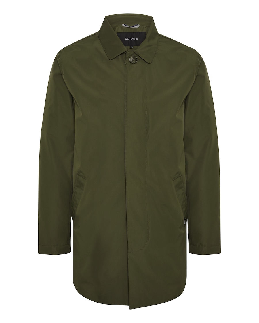 

Пальто классического кроя для межсезонья Matinique MAMiles Mac, оливковый