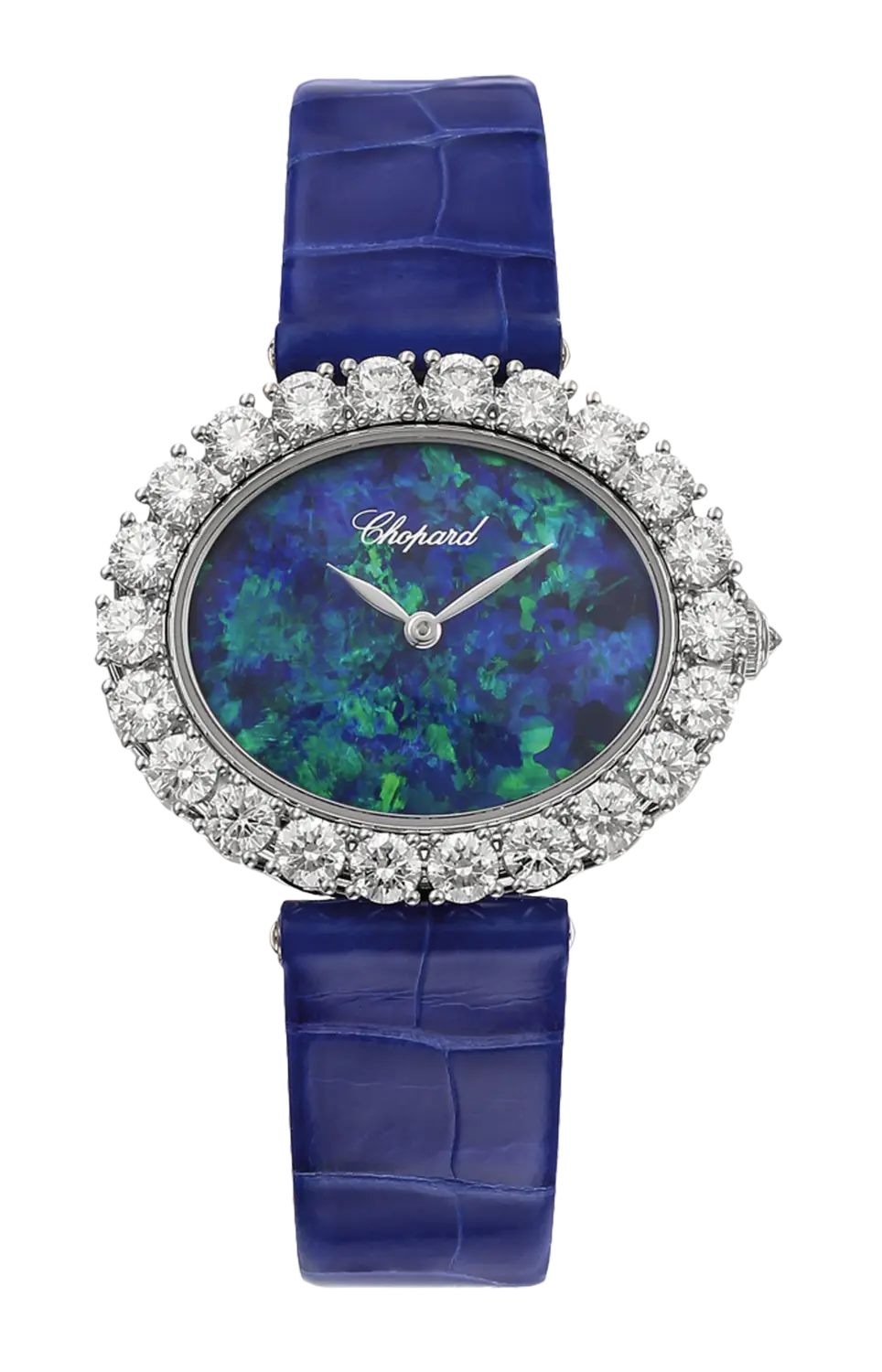 

Часы Chopard L'heure du diamant из белого золота с бриллиантами 34,50 мм