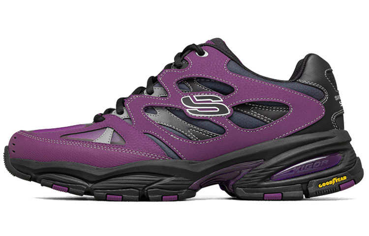 

Skechers Vigor Lifestyle Shoes Men Low-top Purple/Black