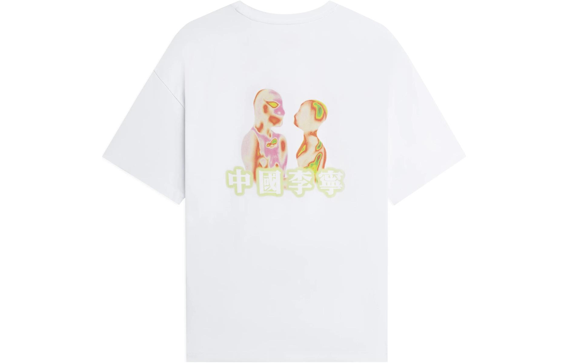 

LiNing Футболка унисекс стандартная белая