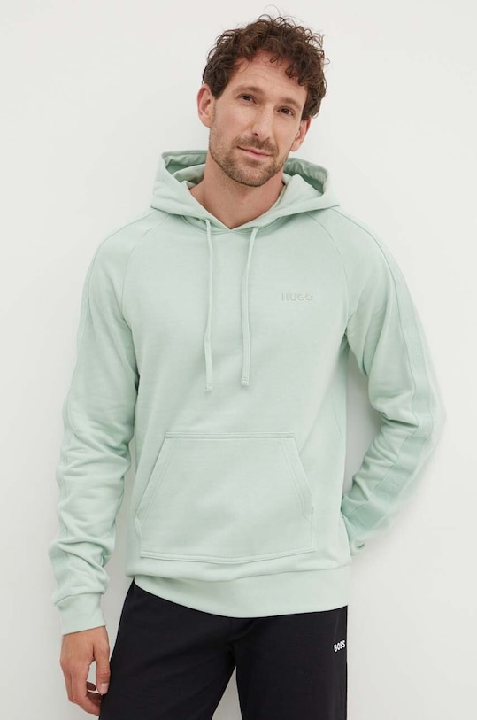 

Хлопковая толстовка Hugo, зеленый