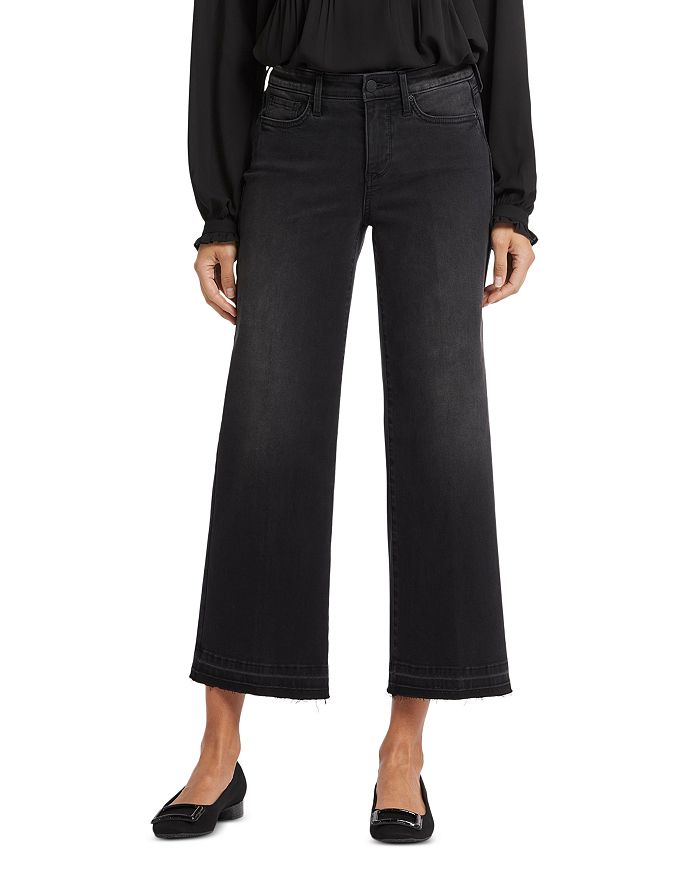 

Джинсы Teresa Wide Leg Ankle в цвете Crosswinds NYDJ, серый