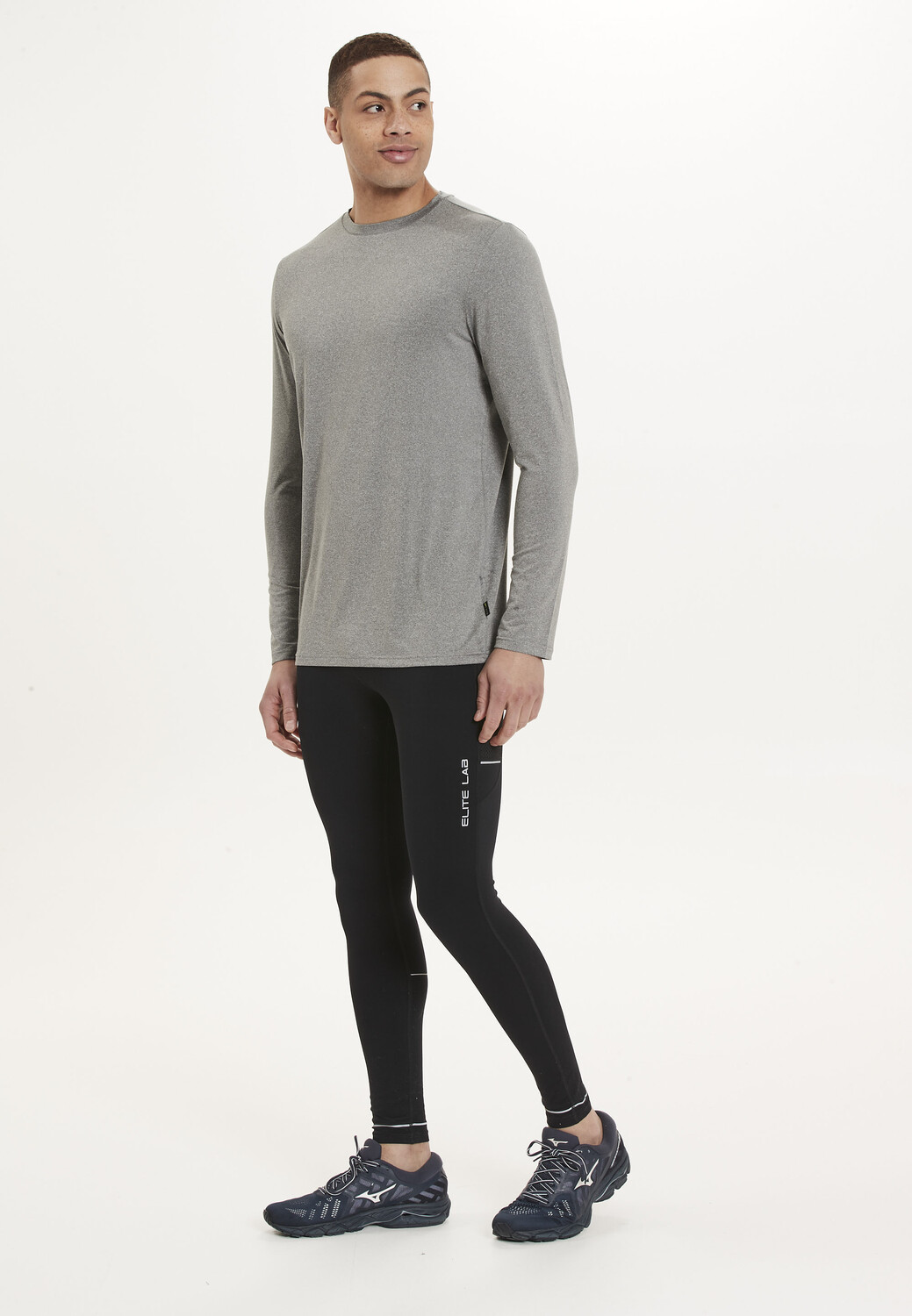 

Лонгслив ELITE LAB Sustainable X1 Elite, цвет 1038 Mid Grey