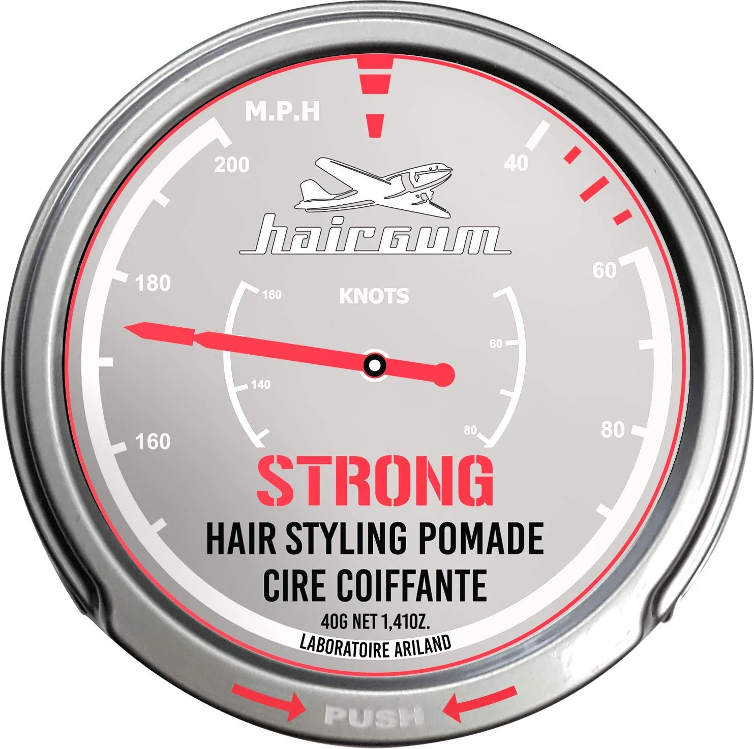 Помада для волос Hairgum Strong экстрасильной фиксации, 400 г Hairgum