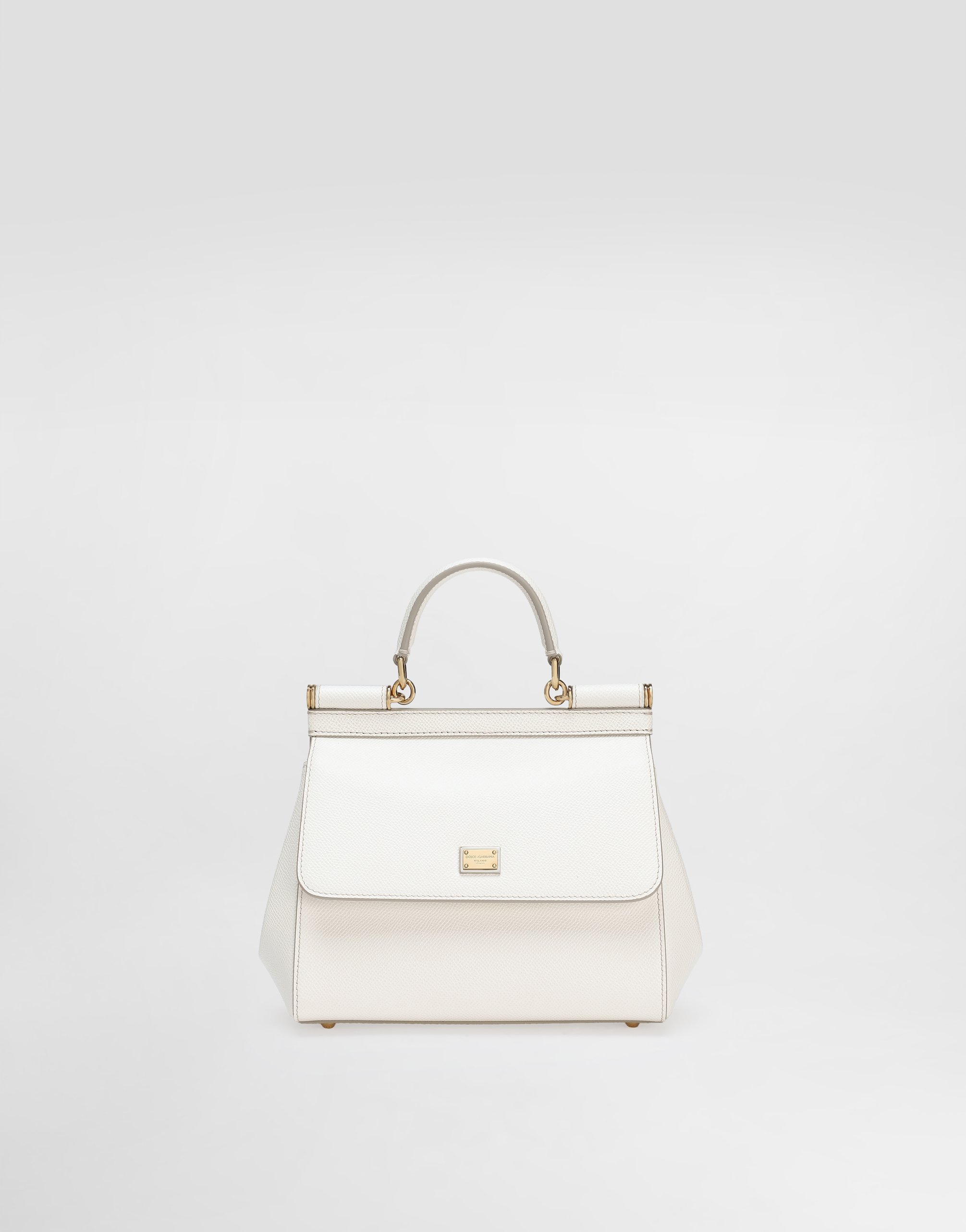

Сумка sicily среднего размера Dolce & Gabbana, белый
