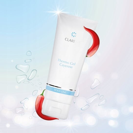 Гель для тела с кайенским перцем для похудения Thermo Gel Cayenne 200 мл, Clarena — фото 2
