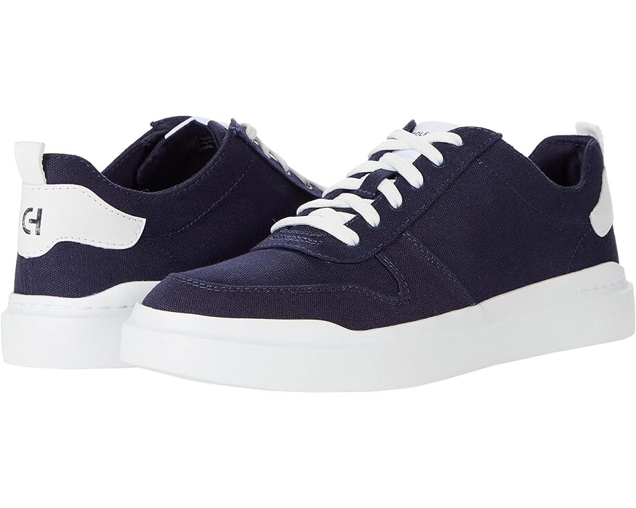 

Кроссовки Cole Haan Grandpro Rally Canvas Court, цвет Marine Blue/Optic White