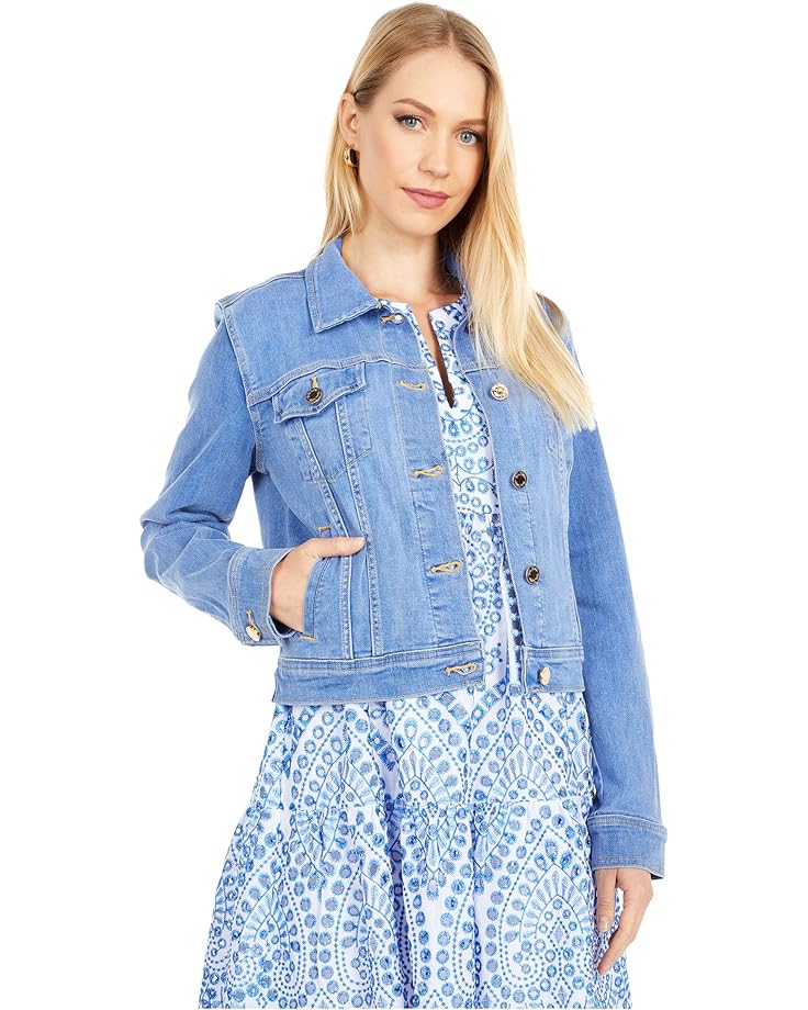 

Куртка Lilly Pulitzer Seaspray Denim, синий