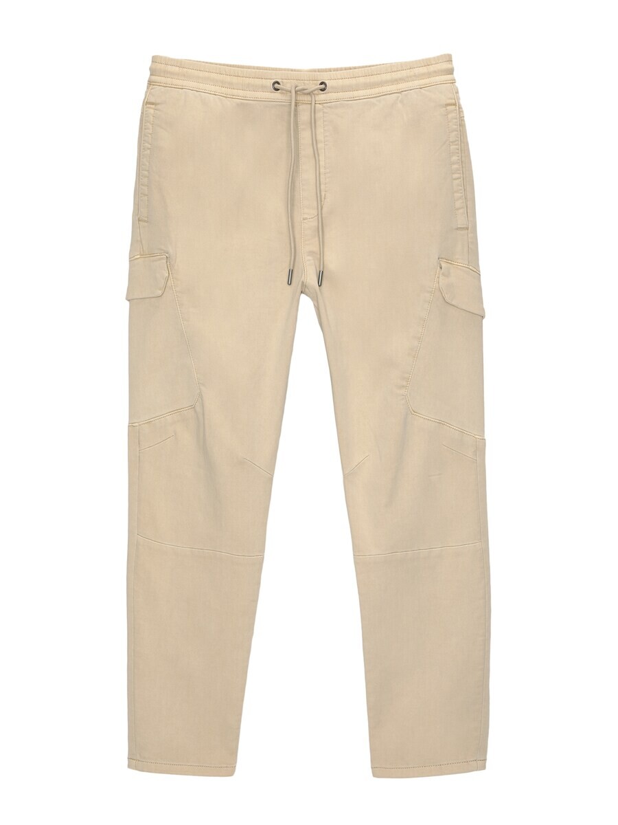 

Тканевые брюки Pull&Bear Tapered Pants, серо-бежевый