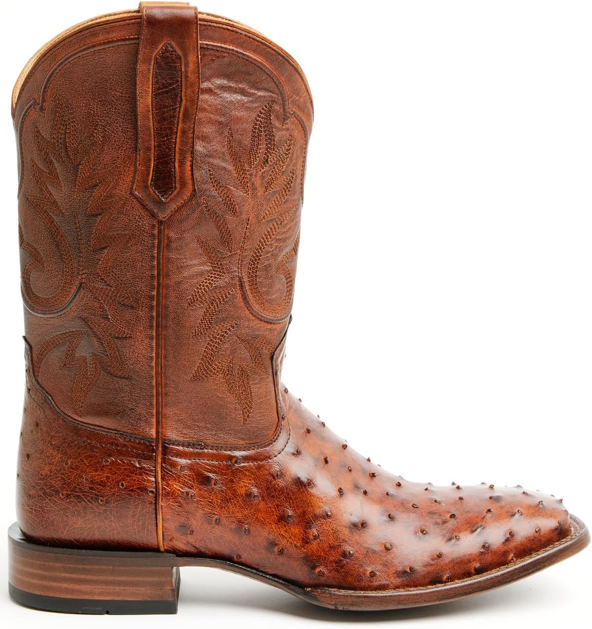 Мужские вестерн-сапоги Cody James Black 1978 Hayward Exotic Ostrich - Bbxfa25l3-4, Cognac — фото 2