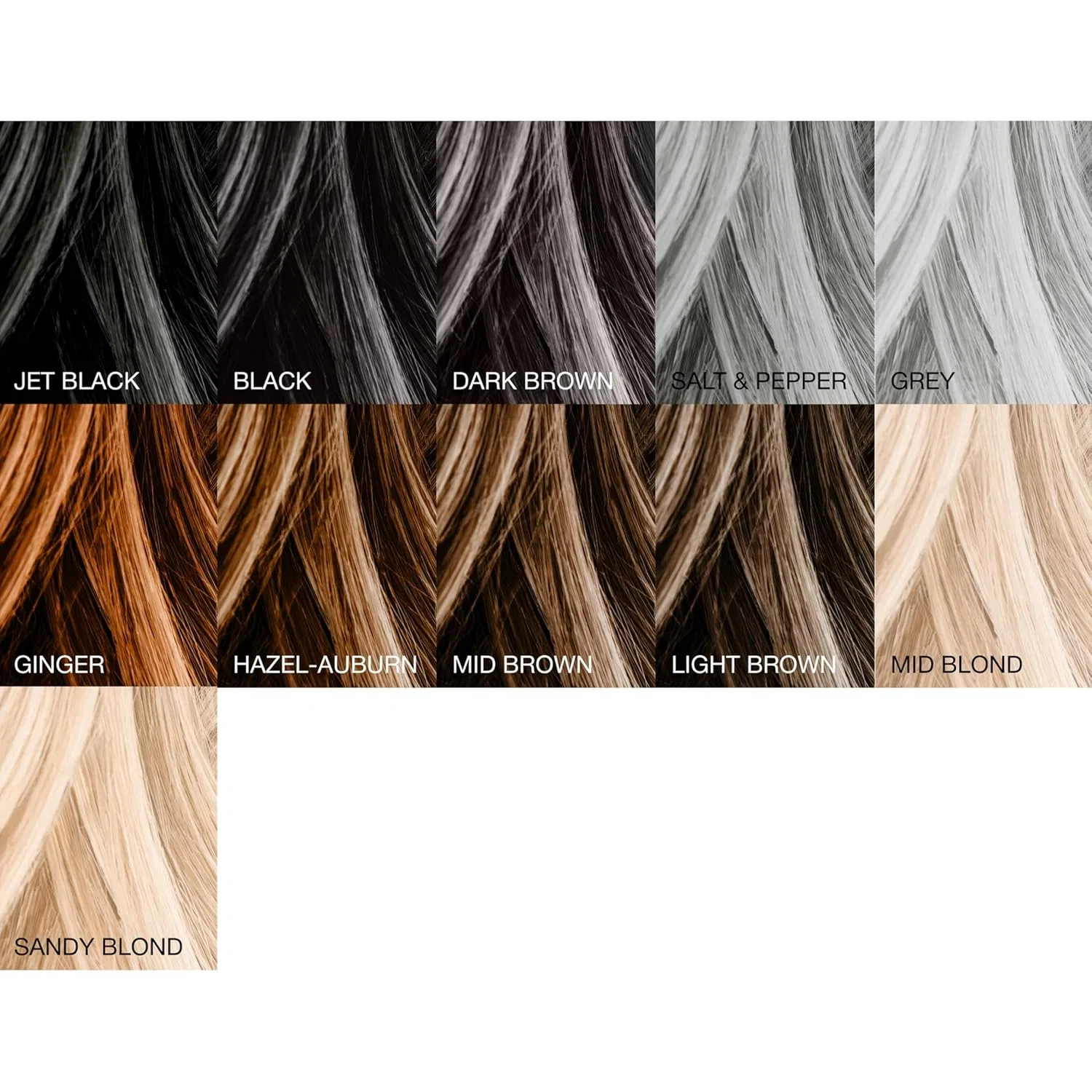 Волокна для утолщения волос Mane Hair Thickening Fibres, черные, 15 г ‎Mane — фото 4