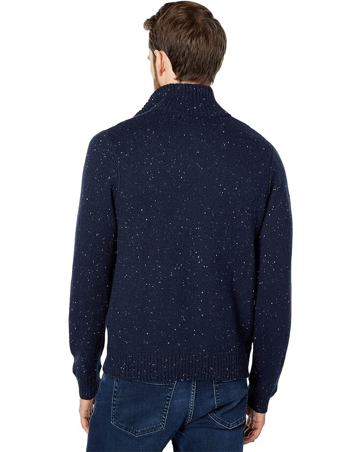 

Свитер Lucky Brand Tweed Half Mock Neck Sweater, цвет Denim