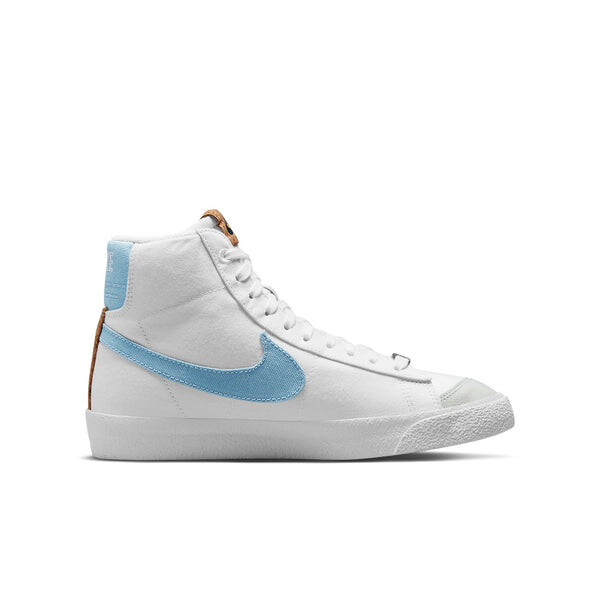 Кроссовки blazer mid '77 se 'indigo' Nike, белый — фото 2