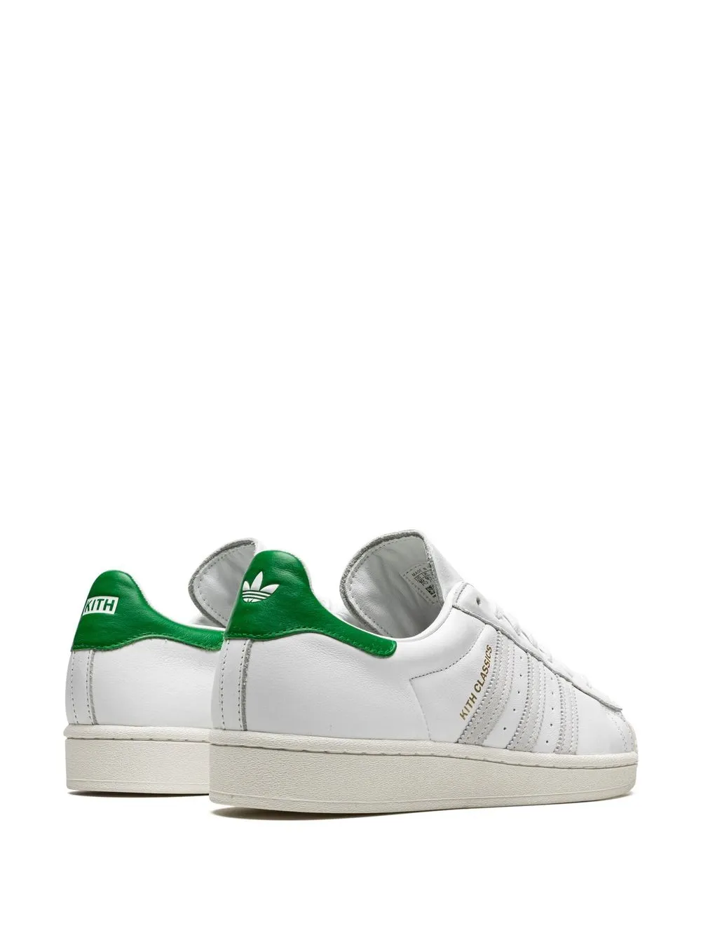 Низкие кеды X Kith Superstar adidas, белый — фото 3