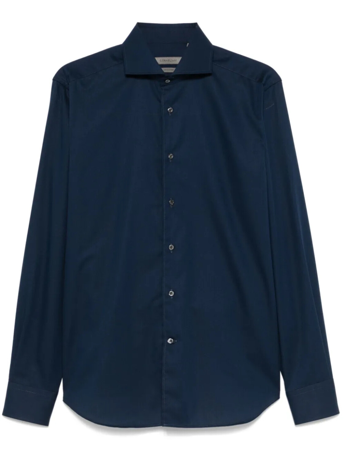 

Хлопковая рубашка Corneliani, синий