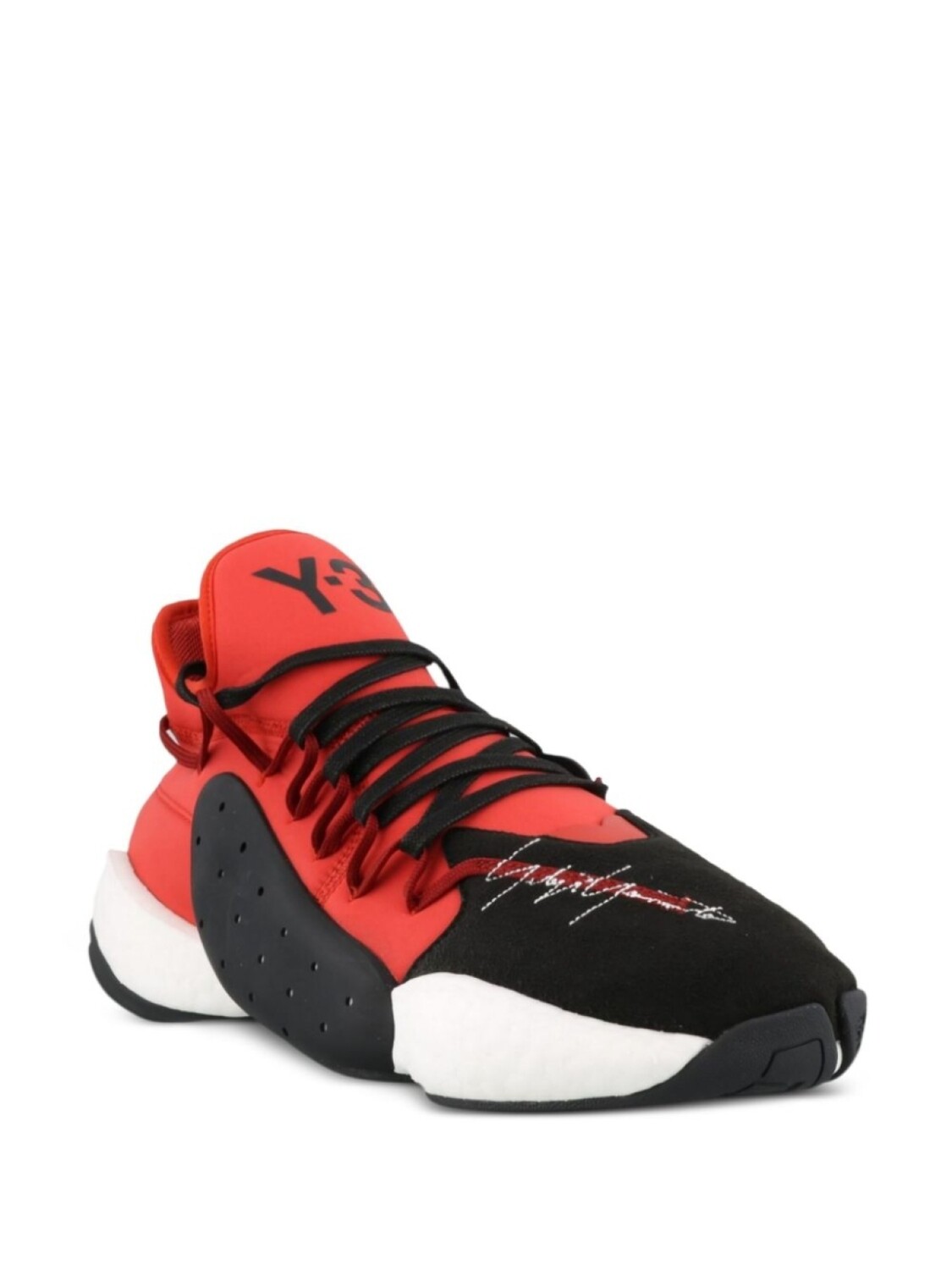 Кроссовки Adidas Y-3 Byw Bball, красный — фото 2