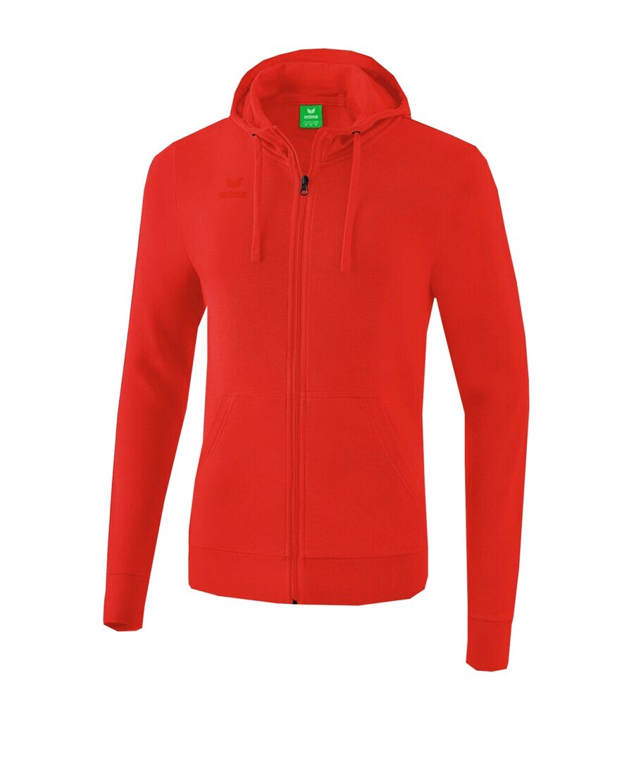 

Свитер с капюшоном на молнии ERIMA Athletic Zip-Up Hoodie, красный