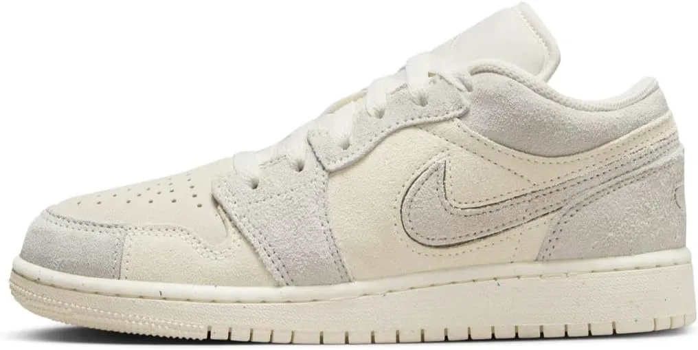 Детские кроссовки Nike Air Jordan 1 Low, бледно-слоновая кость — фото 4