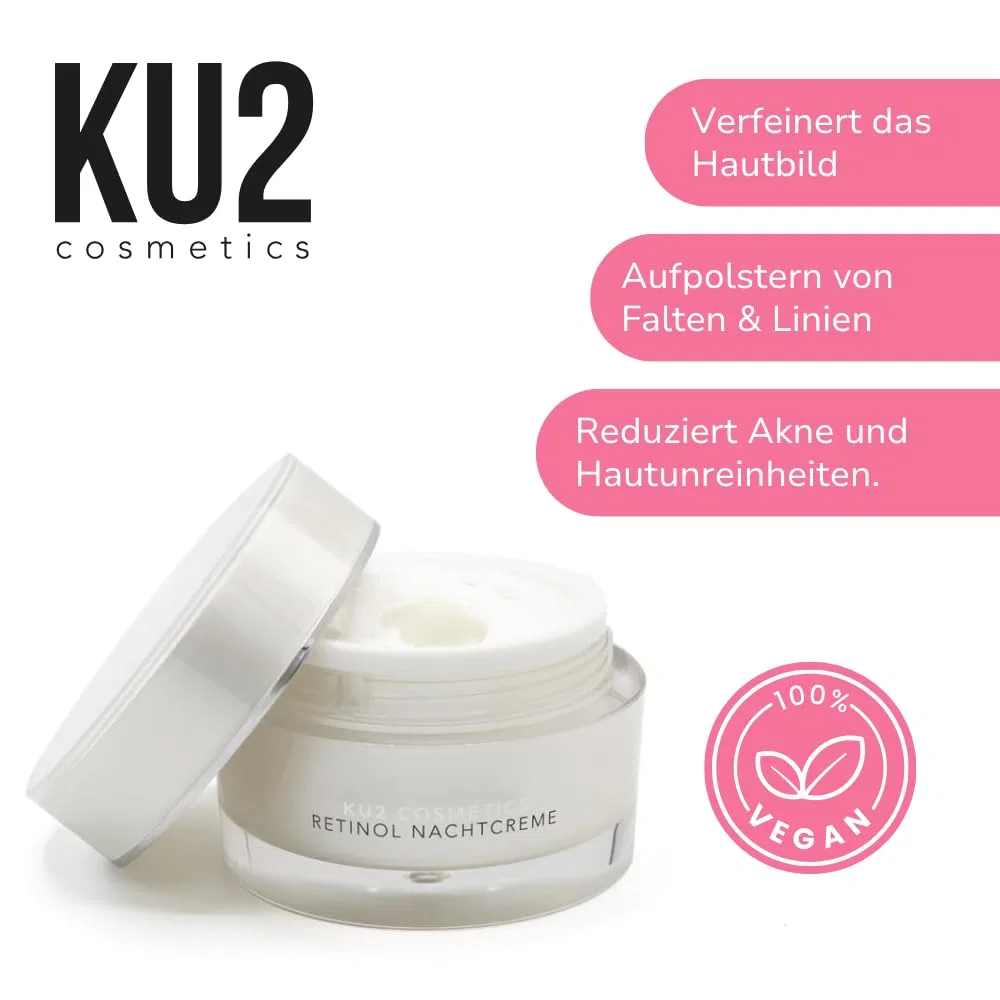 Крем для лица Ku2 Cosmetics — Ночной антивозрастной с ретинолом «Retinol Night Cream» от, 50 мл — фото 2