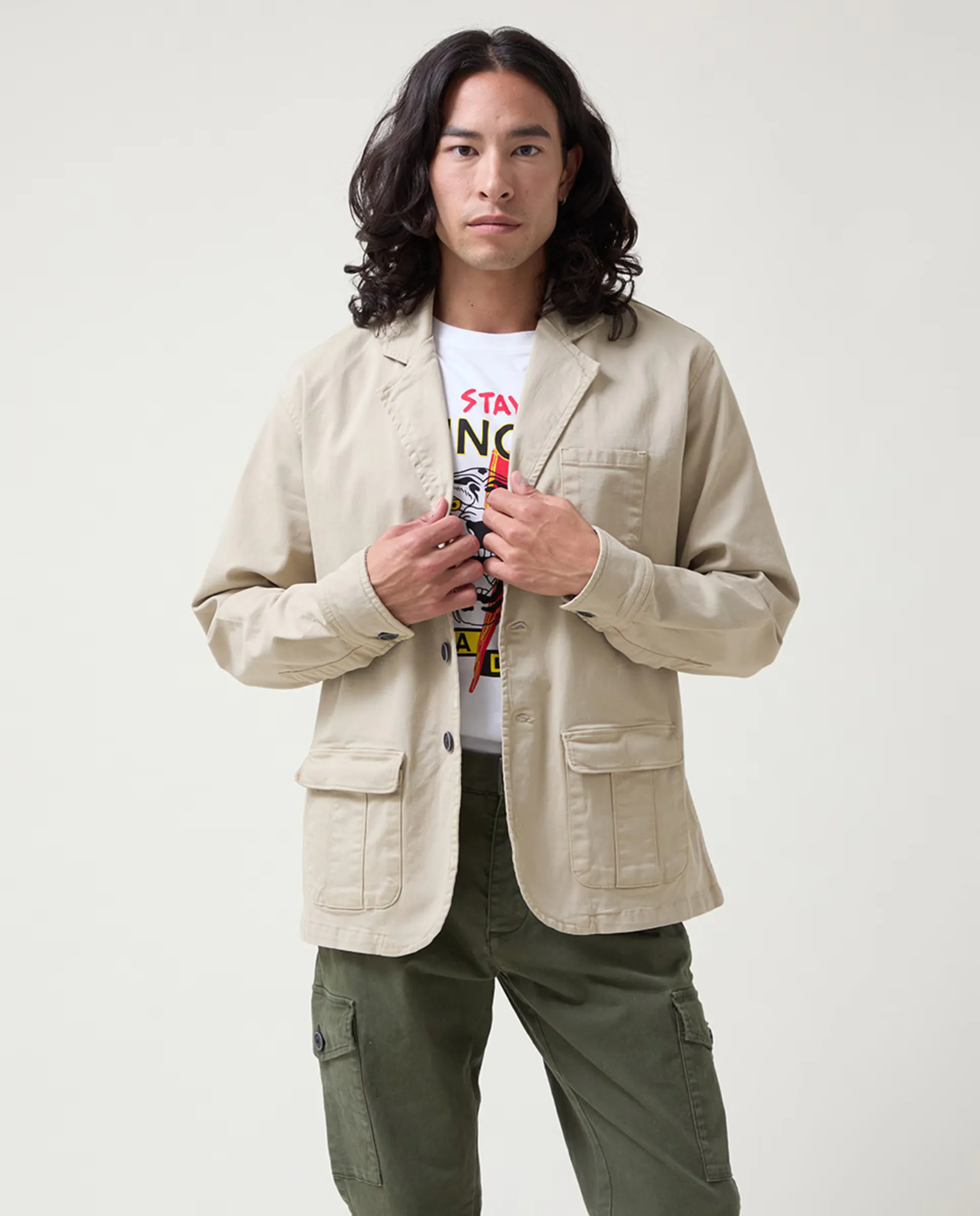 

Однотонный мужской пиджак Altonadock, естественный