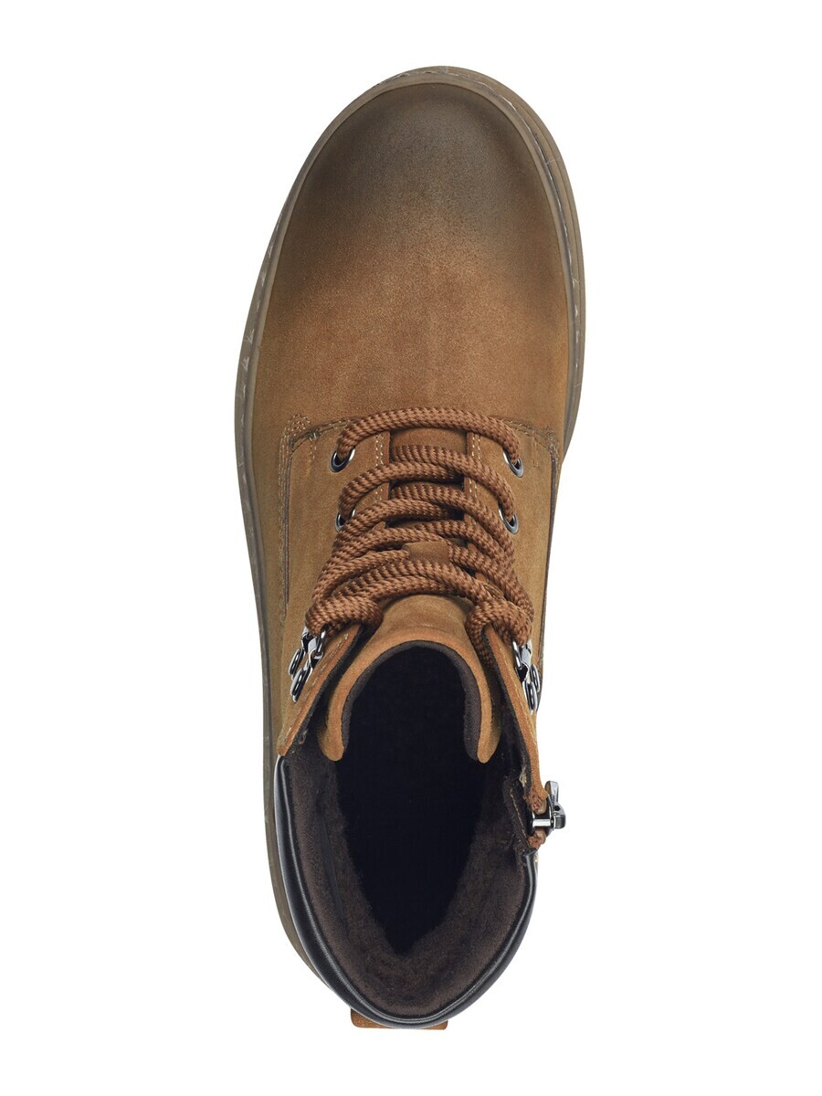 Ботильоны на шнуровке MARCO TOZZI Lace-Up Ankle Boots, карамельный — фото 4