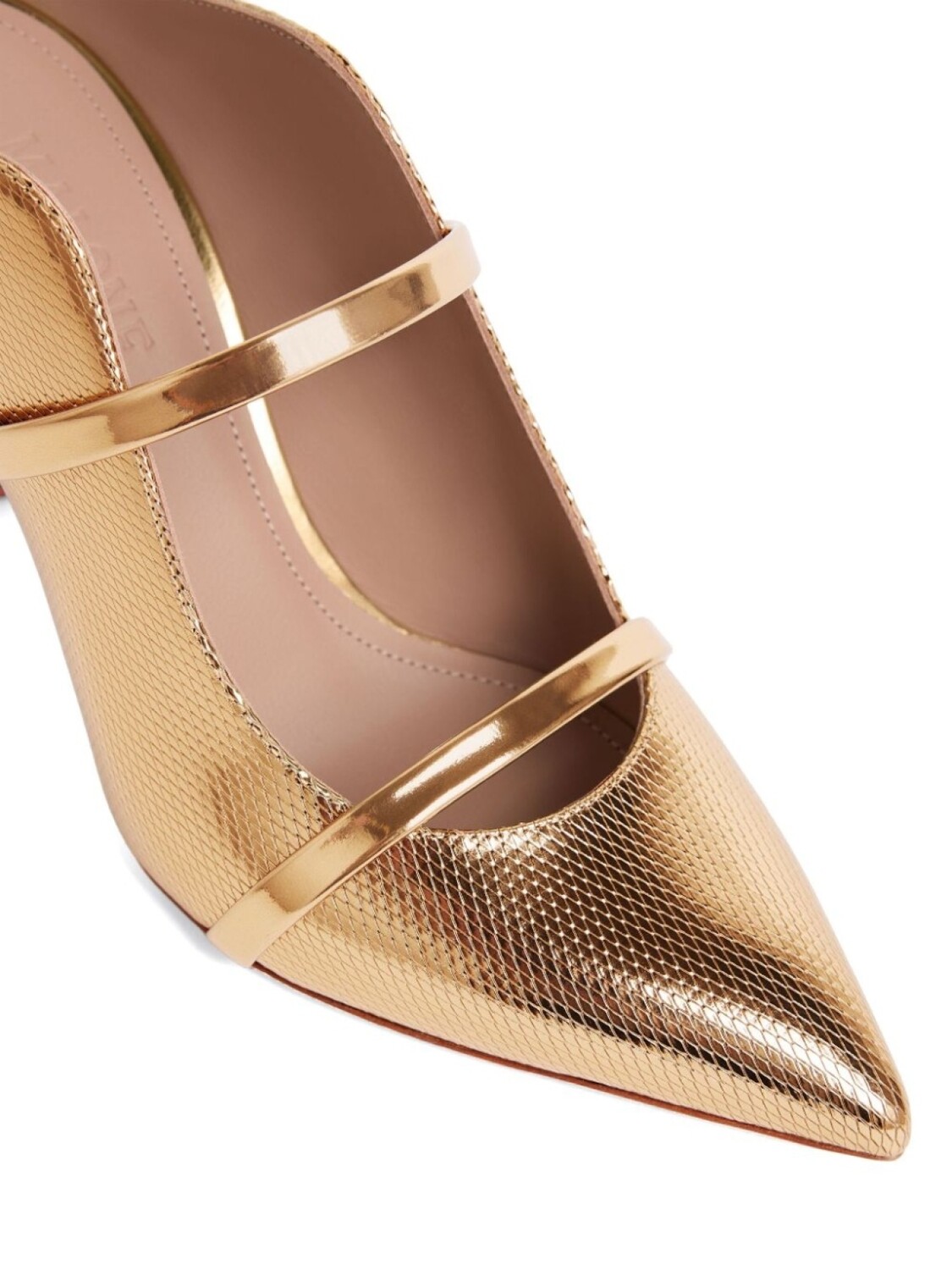 Malone Souliers мюли Maureen 70, золотой — фото 4