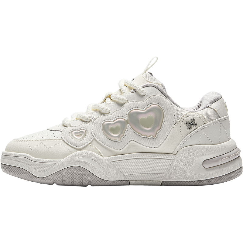 

Antakids Маленькие, пухлые, износостойкие, дышащие, легкие, амортизирующие, низкие детские кроссовки для скейтбординга, белые