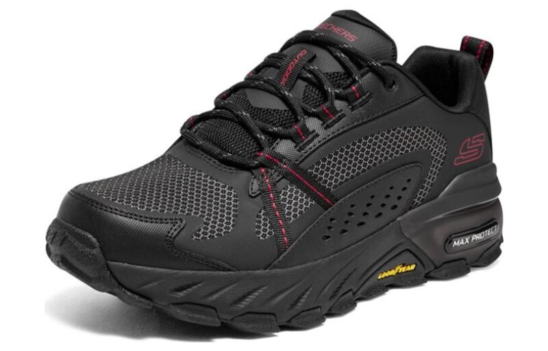 Кроссовки Skechers Max Protect, черный/красный — фото 3