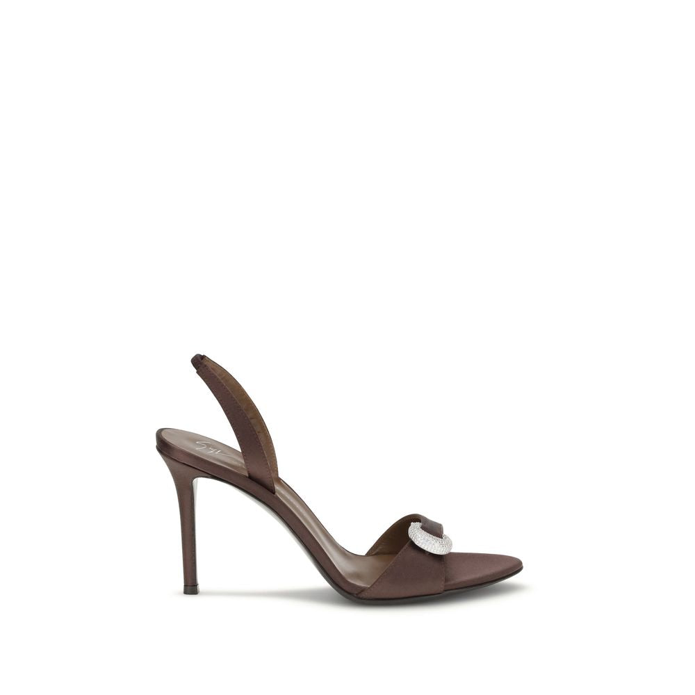 Джузеппе Занотти Женские сандалии Harissa Giuseppe Zanotti, коричневый