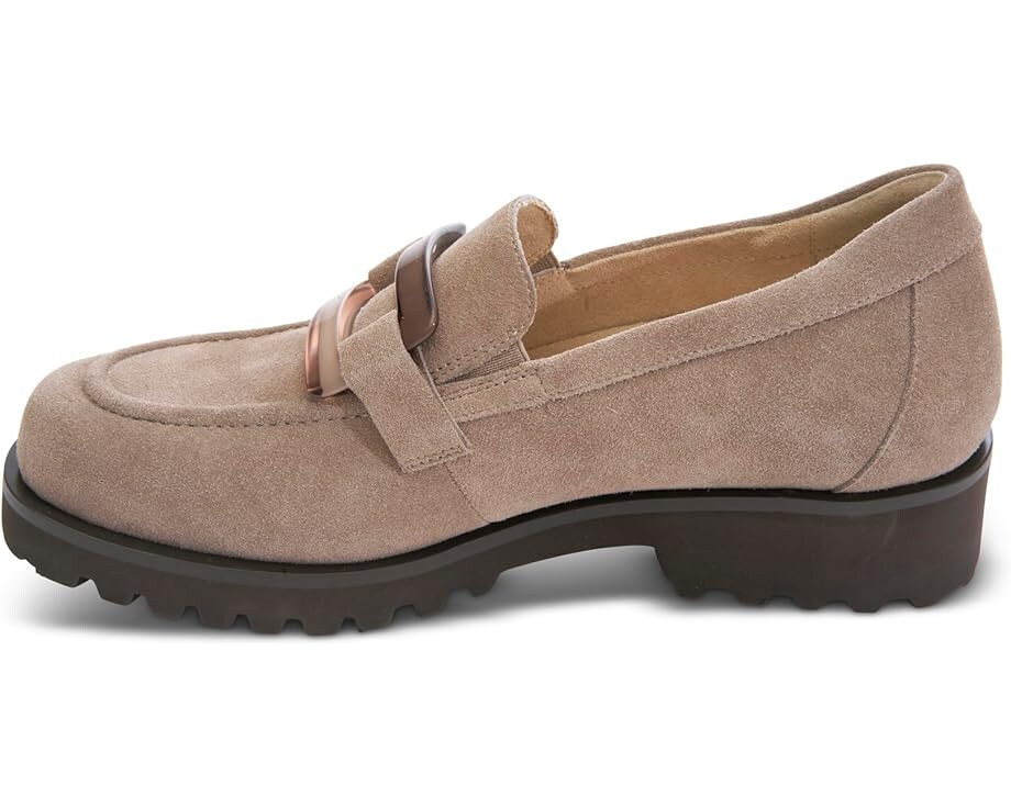 Туфли на плоской подошве Vaneli Zinta, цвет Military Waterproof Suede — фото 3