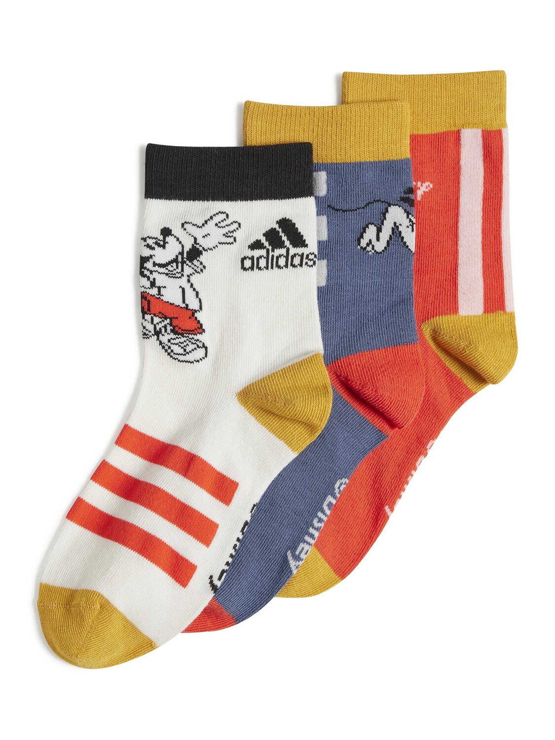 

Носки Adidas Performance Disney's Mickey Mouse Socks 3 Pairs Kids, белый