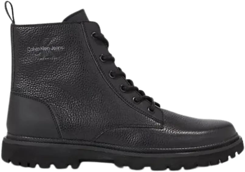 Мужские ботинки Calvin Klein Eva Mid на шнуровке LTH Ym0ym00751, черный — фото 4