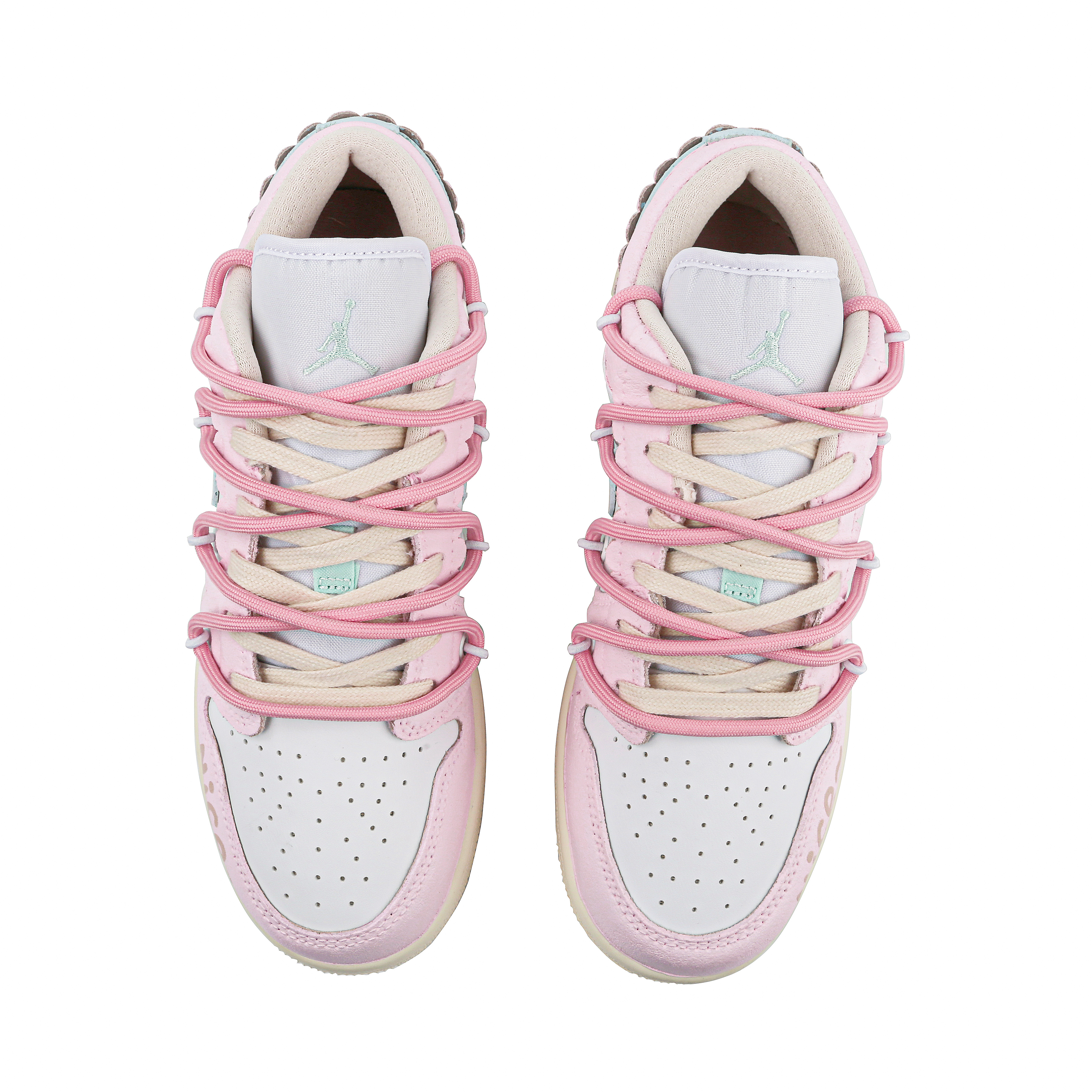 

Кроссовки Air Jordan 1 Vintage Basketball Shoes Women's Low-Top Pink