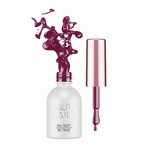 

Гибридный лак для ногтей s227 be true, 8 мл Saute Nails, цвет s227 be true