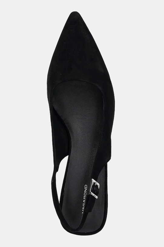 Замшевые босоножки MARTA Vagabond Shoemakers, черный — фото 4