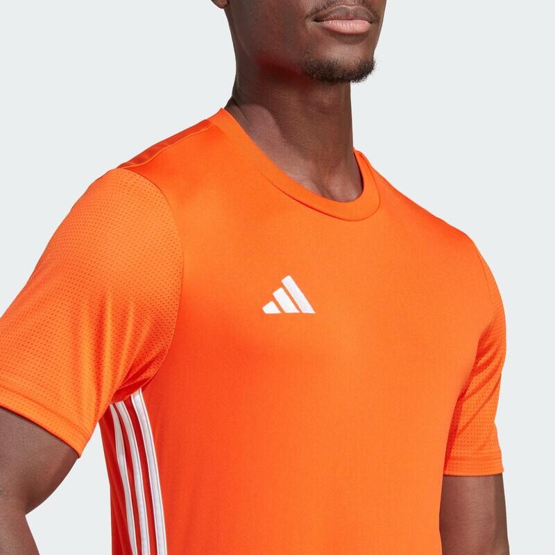 Спортивная футболка Adidas, цвет orange/weiss — фото 4