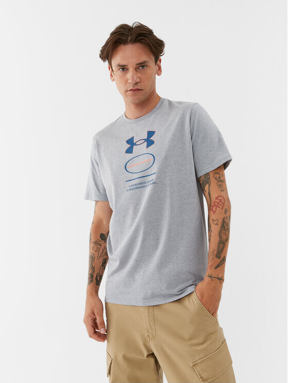 

Футболка свободного кроя Under Armour, серый