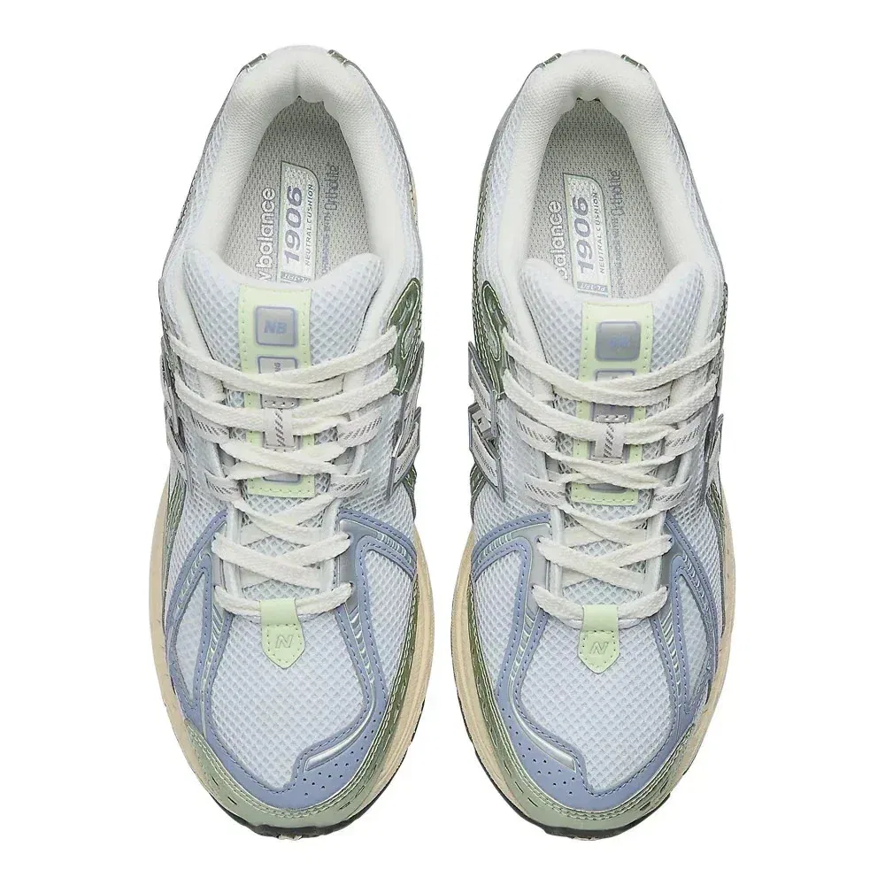 Кроссовки New Balance 1906R U1906RNE, ледяного синего цвета, на шнуровке, повседневная обувь MEW240 — фото 4