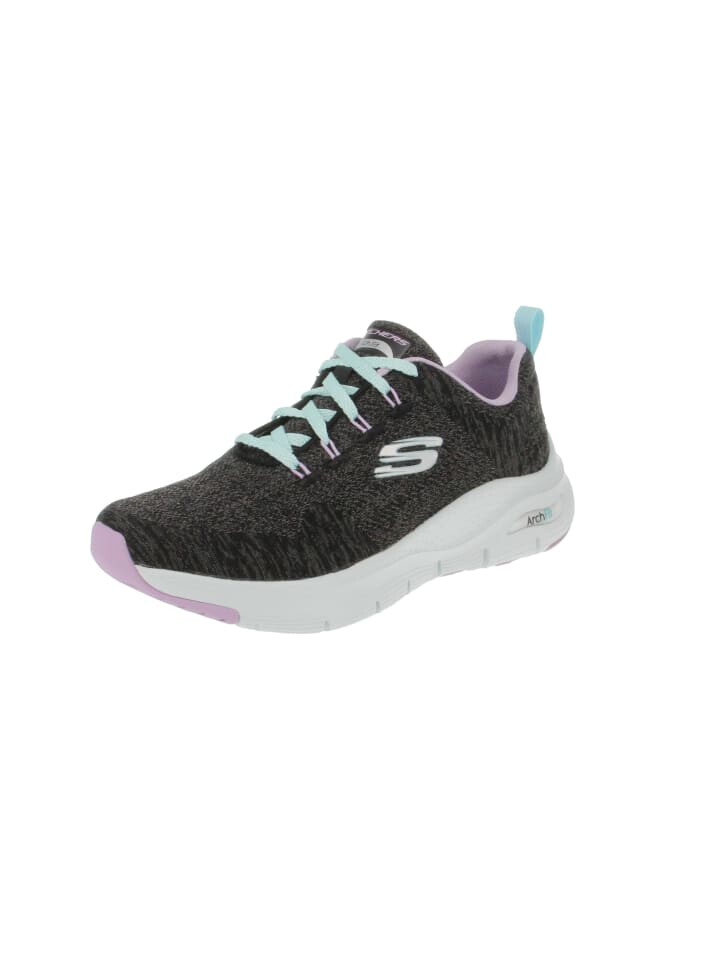 

Кроссовки на шнуровке Skechers, черный