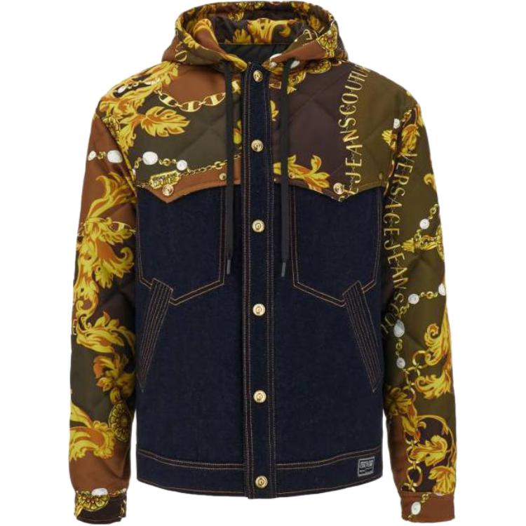 

VERSACE JEANS Джинсовая куртка, Black