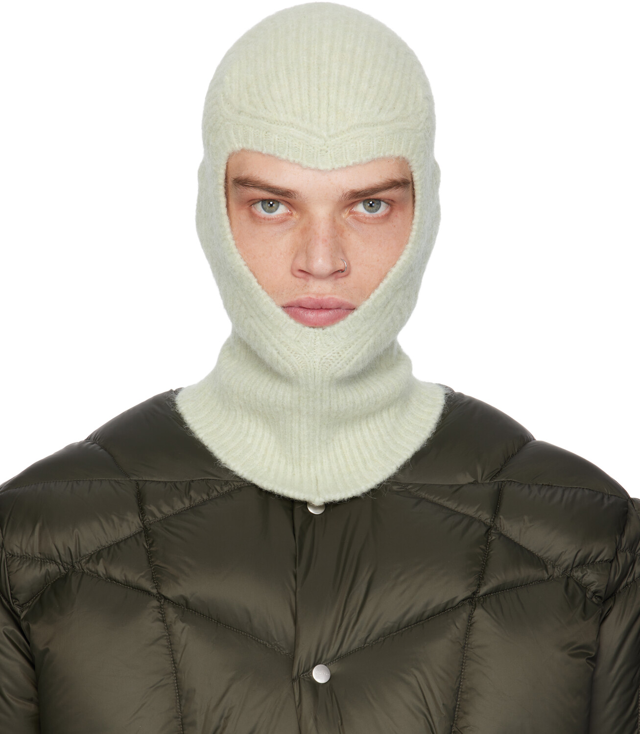 

Балаклава Porterville Skull Rick Owens, Green