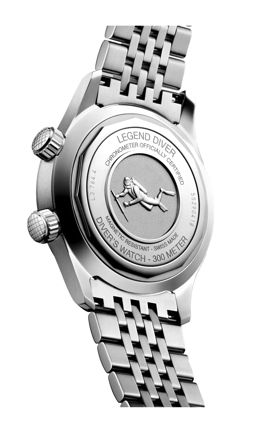 LONGINES ЛЕГЕНДАРНЫЙ ДАЙВЕР 39 ММ - L3.764.4.99.6, синий — фото 2